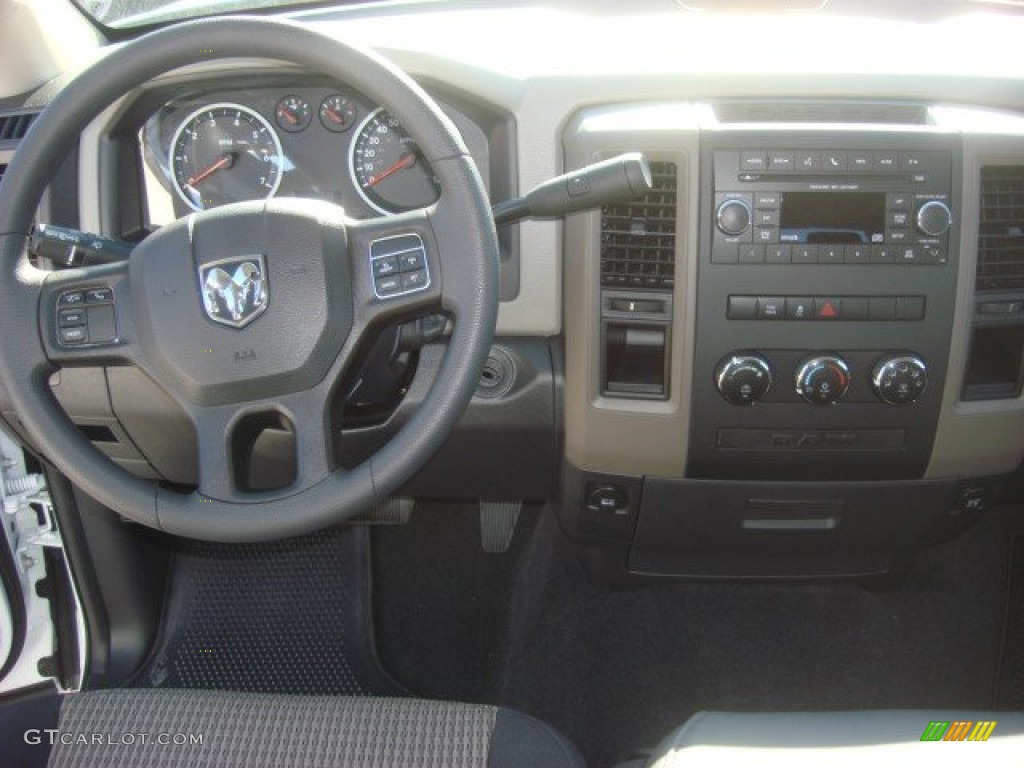 2012 Ram 1500 Express Crew Cab - Bright White / Dark Slate Gray/Medium Graystone photo #10