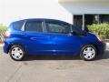 2010 Blue Sensation Pearl Honda Fit   photo #2