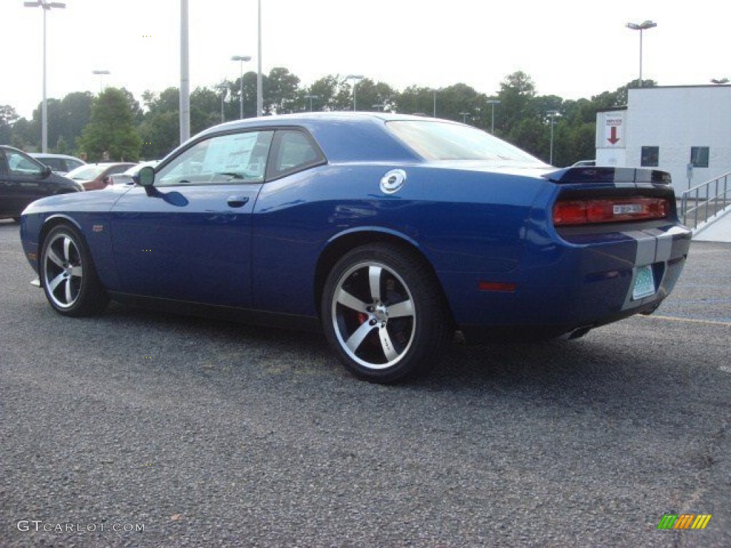 Blue Streak Pearl 2012 Dodge Challenger SRT8 392 Exterior Photo #74172524