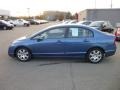Atomic Blue Metallic 2010 Honda Civic LX Sedan Exterior