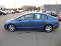 Atomic Blue Metallic 2010 Honda Civic LX Sedan Exterior