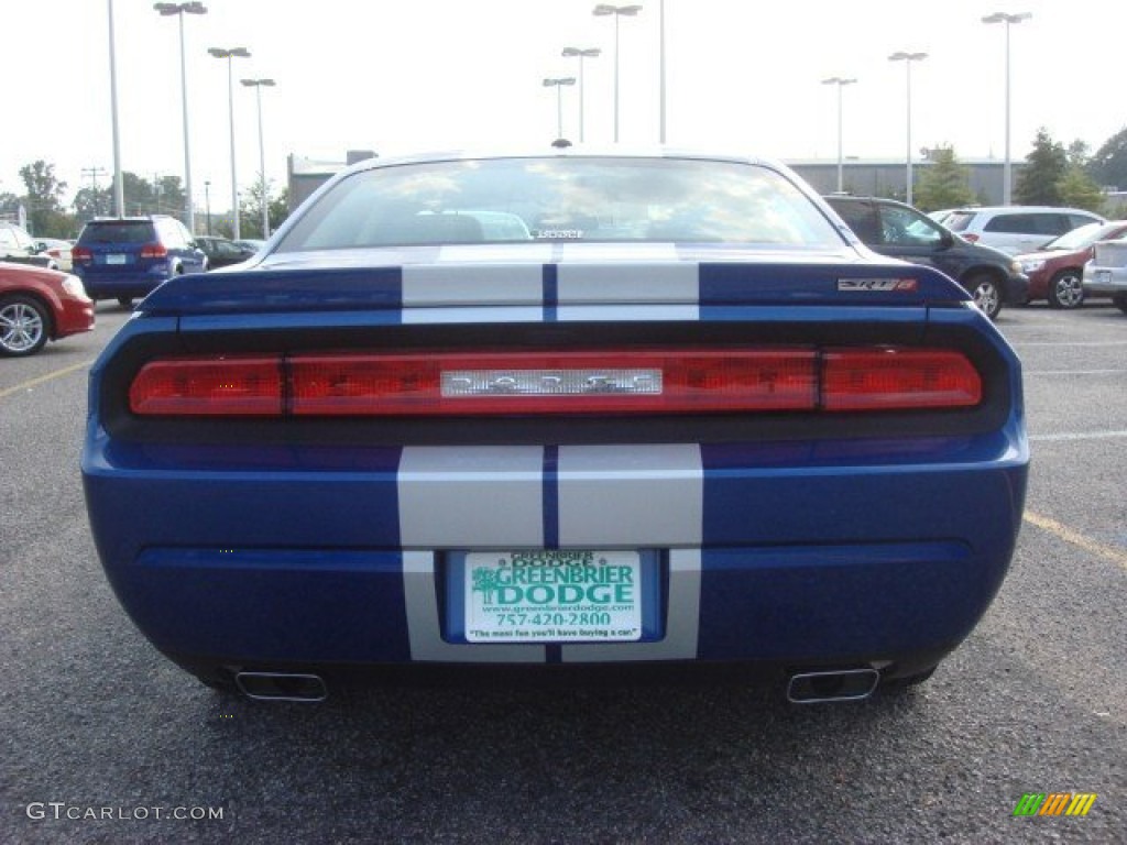 2012 Challenger SRT8 392 - Blue Streak Pearl / Dark Slate Gray photo #3