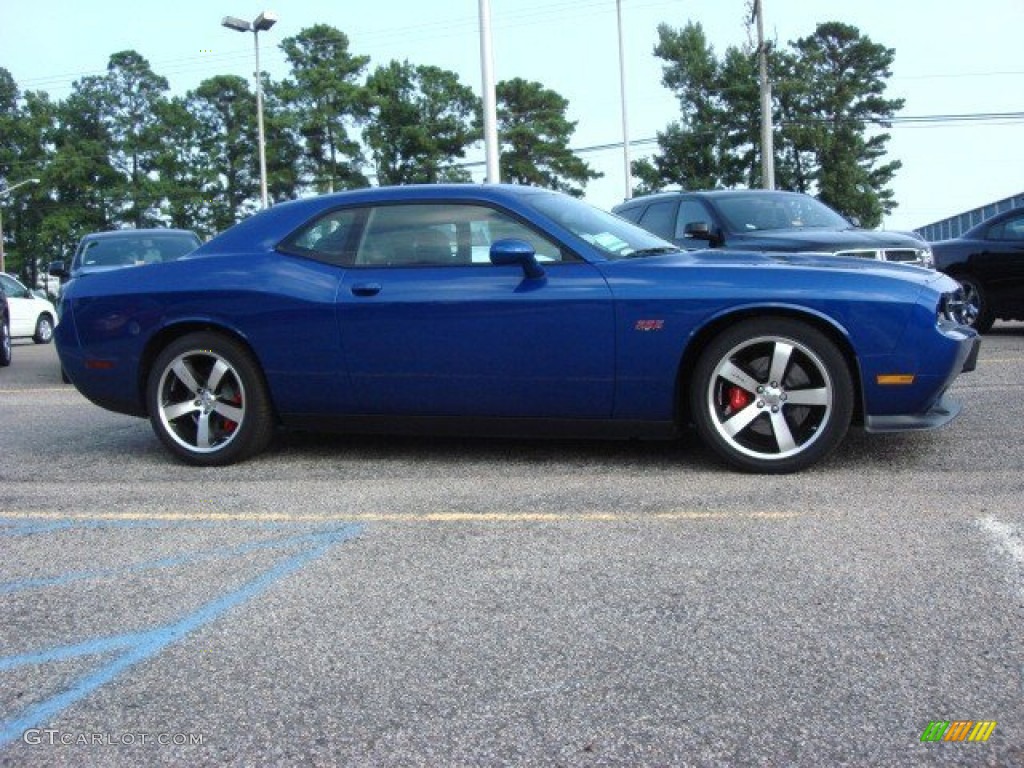 Blue Streak Pearl 2012 Dodge Challenger SRT8 392 Exterior Photo #74172583