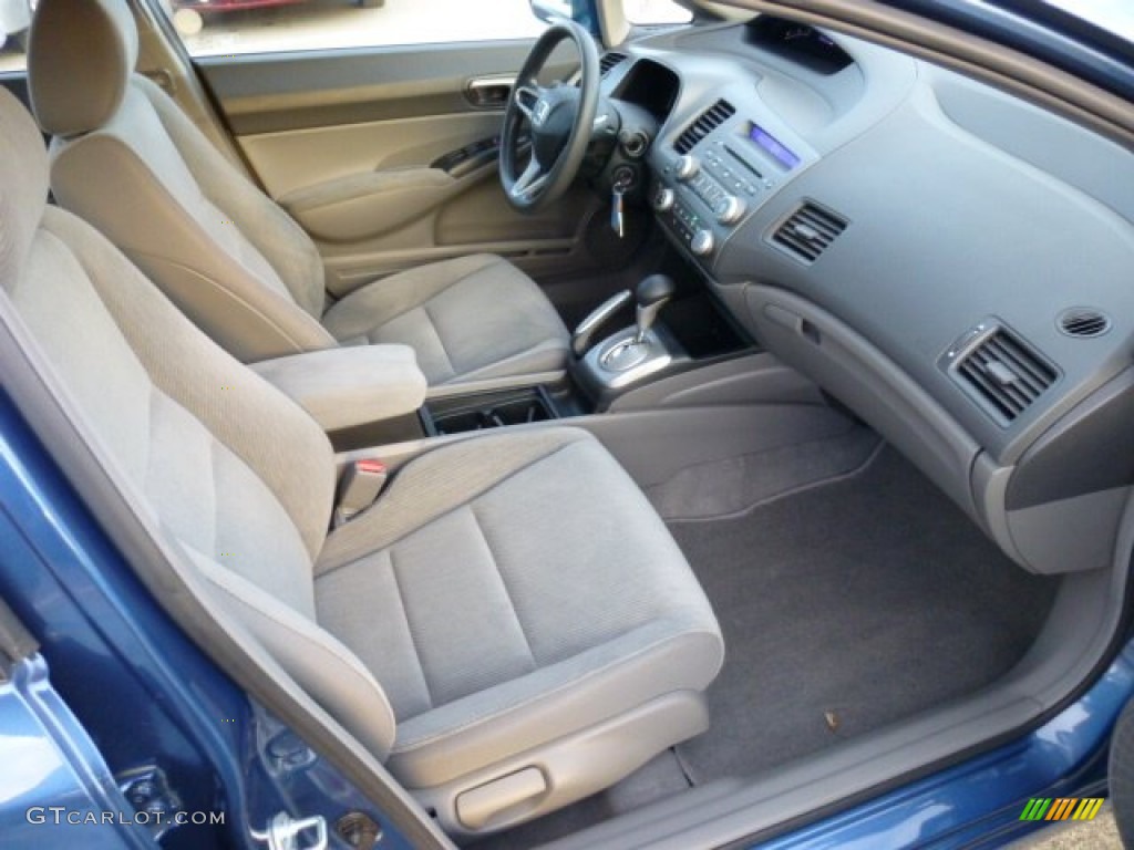 Gray Interior 2010 Honda Civic LX Sedan Photo #74172664