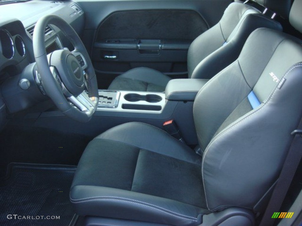 Dark Slate Gray Interior 2012 Dodge Challenger SRT8 392 Photo #74172682