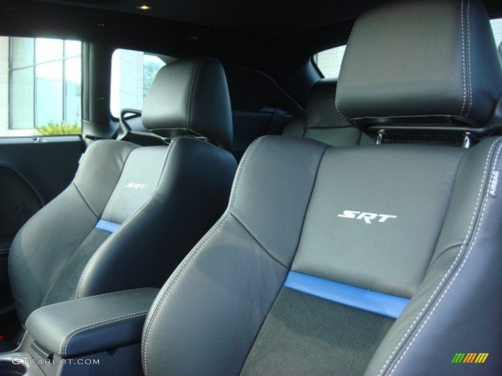 2012 Challenger SRT8 392 - Blue Streak Pearl / Dark Slate Gray photo #10