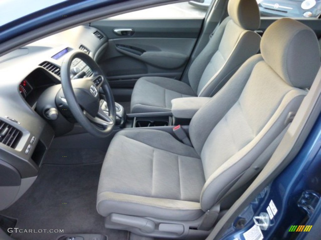 Gray Interior 2010 Honda Civic LX Sedan Photo #74172766