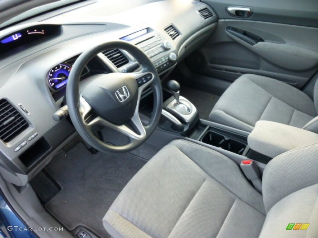 Gray Interior 2010 Honda Civic LX Sedan Photo #74172783