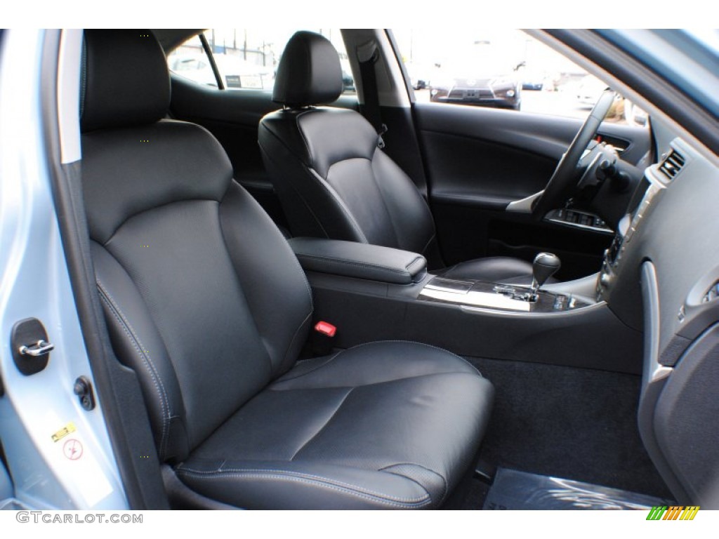 2012 IS 250 AWD - Cerulean Blue / Black photo #10