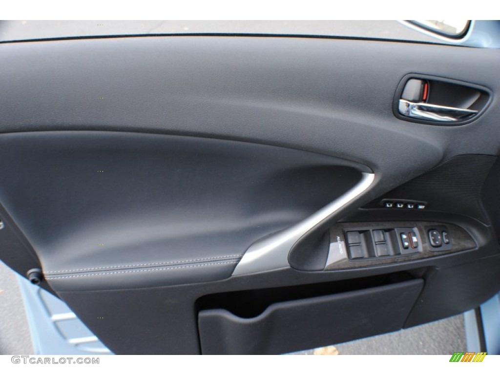 2012 IS 250 AWD - Cerulean Blue / Black photo #11