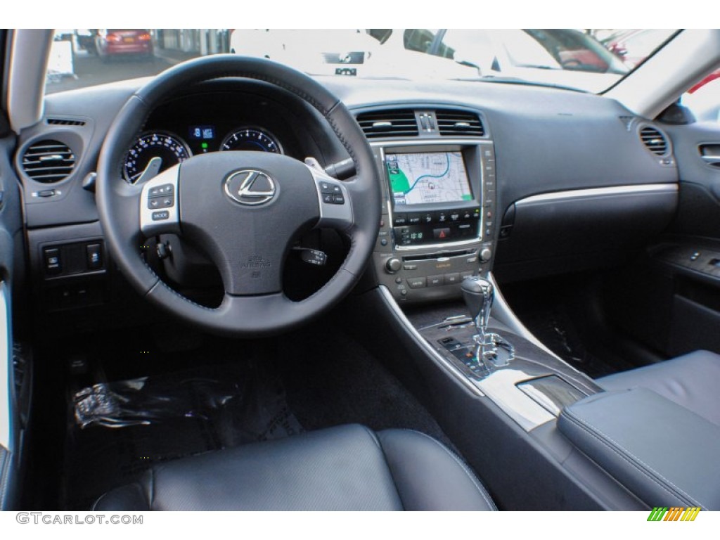 2012 IS 250 AWD - Cerulean Blue / Black photo #19