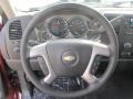 Ebony 2013 Chevrolet Silverado 1500 LT Regular Cab 4x4 Steering Wheel