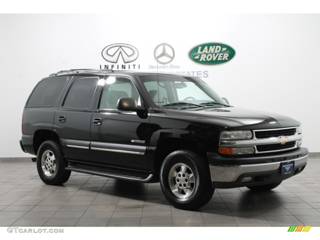 2003 Tahoe 4x4 - Black / Gray/Dark Charcoal photo #1