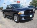 2012 True Blue Pearl Dodge Ram 1500 Express Quad Cab 4x4  photo #5