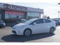 2013 Blizzard White Pearl Toyota Prius Three Hybrid  photo #1