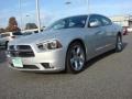 2012 Bright Silver Metallic Dodge Charger R/T Plus  photo #1