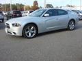 2012 Bright Silver Metallic Dodge Charger R/T Plus  photo #3