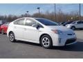 2013 Blizzard White Pearl Toyota Prius Three Hybrid  photo #7