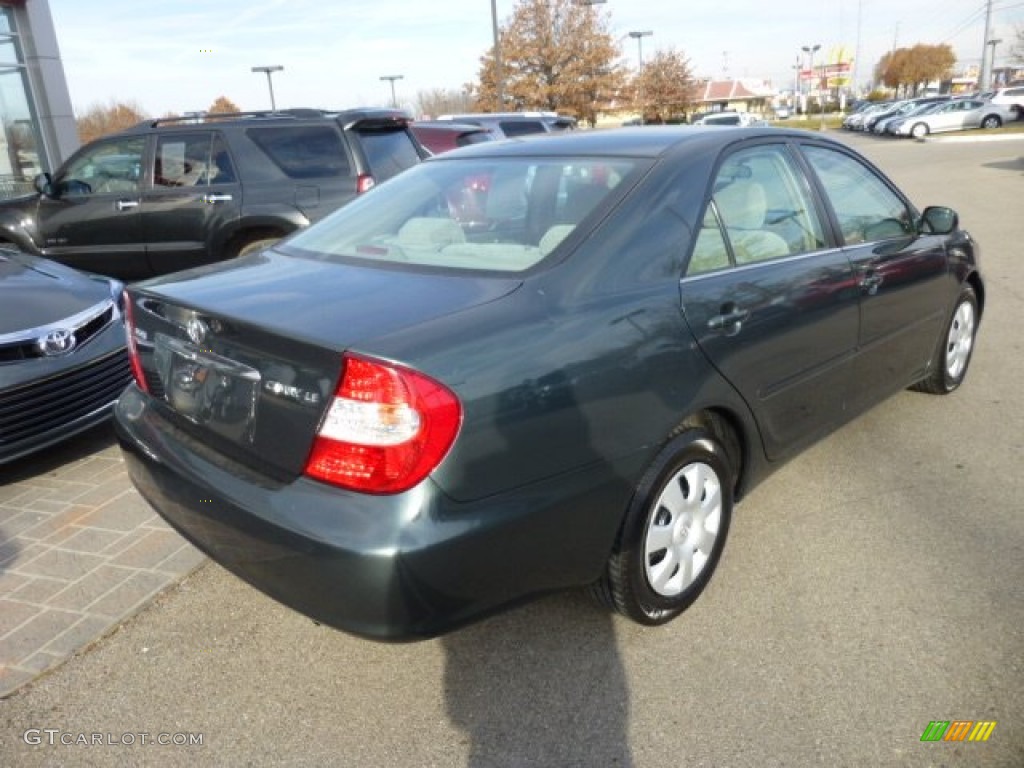 2004 Camry LE - Aspen Green Pearl / Taupe photo #6