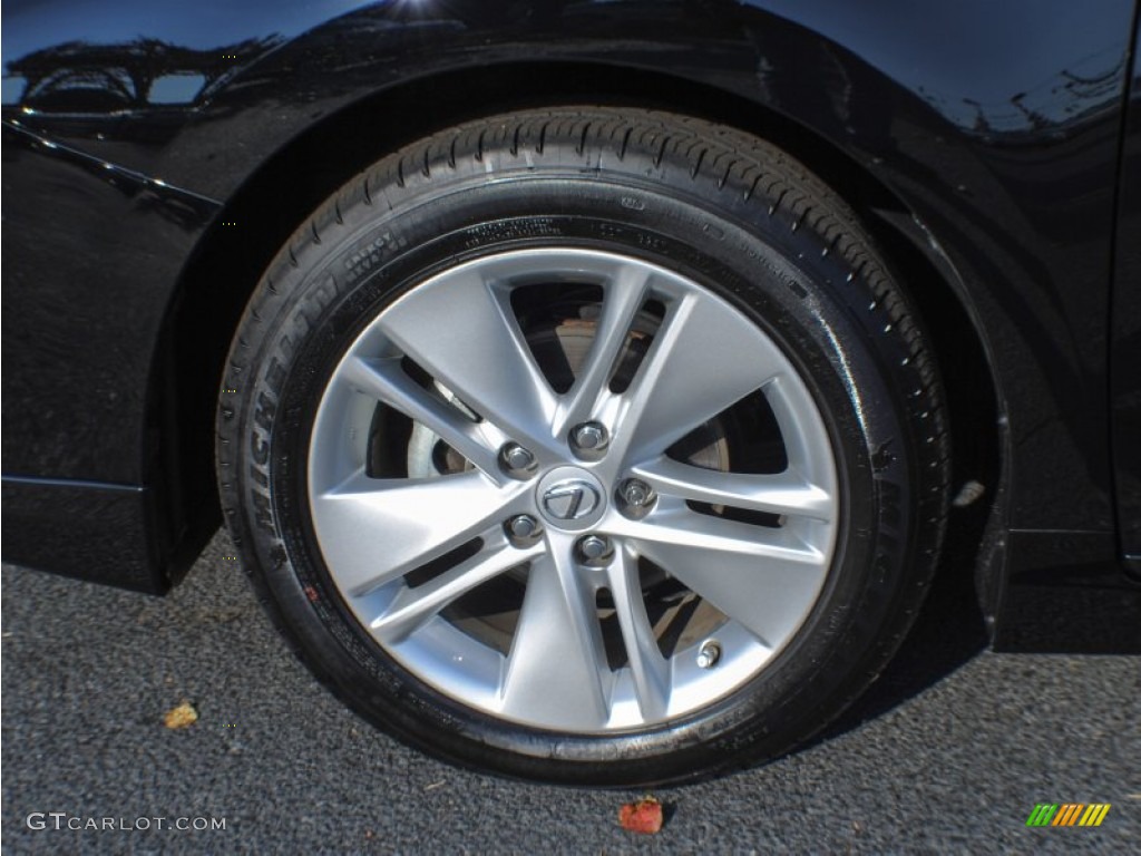 2011 HS 250h Hybrid Premium - Obsidian Black / Black/Brown Walnut photo #8