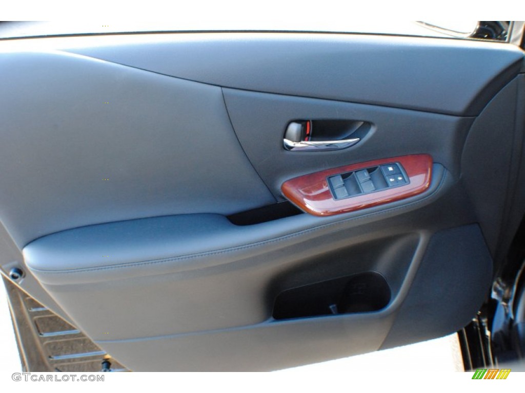 2011 HS 250h Hybrid Premium - Obsidian Black / Black/Brown Walnut photo #11