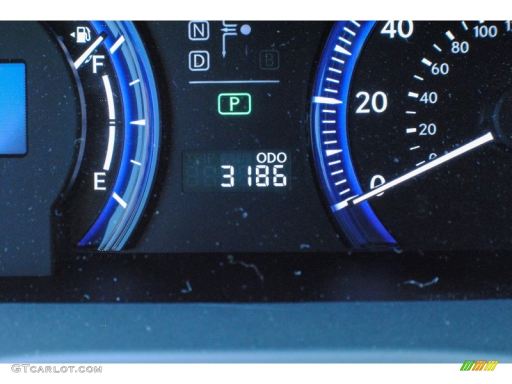 2011 HS 250h Hybrid Premium - Obsidian Black / Black/Brown Walnut photo #16