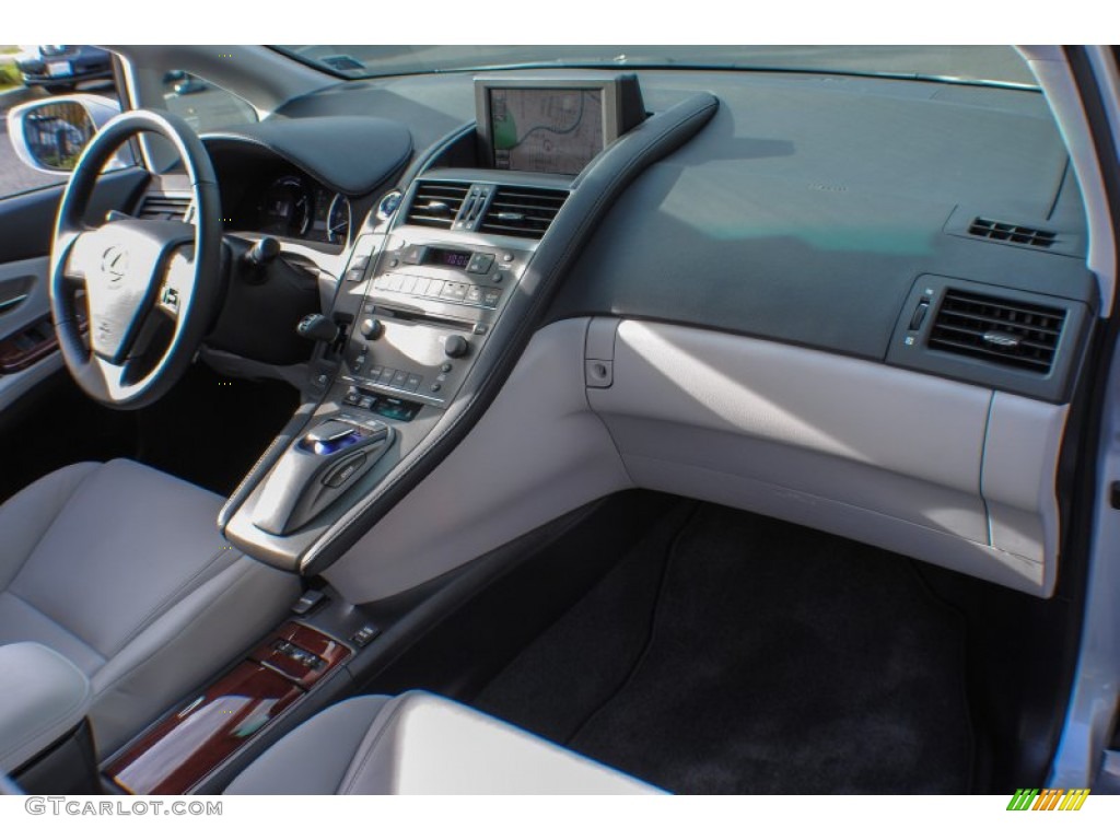 2011 HS 250h Hybrid Premium - Tungsten Pearl / Water Gray photo #9