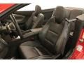 Black 2011 Chevrolet Camaro LT/RS Convertible Interior Color