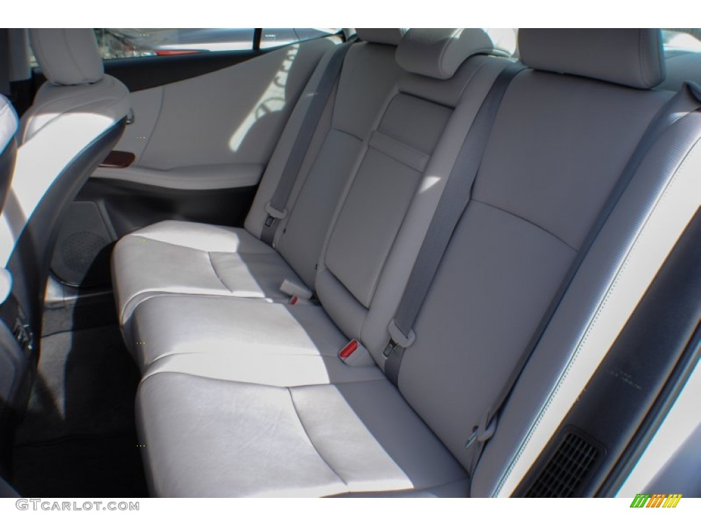2011 HS 250h Hybrid Premium - Tungsten Pearl / Water Gray photo #21