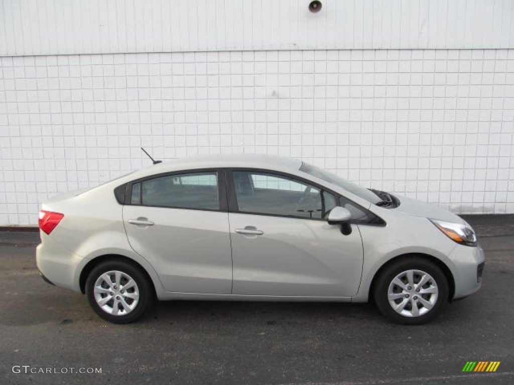 Bright Silver 2012 Kia Rio EX Exterior Photo #74176586