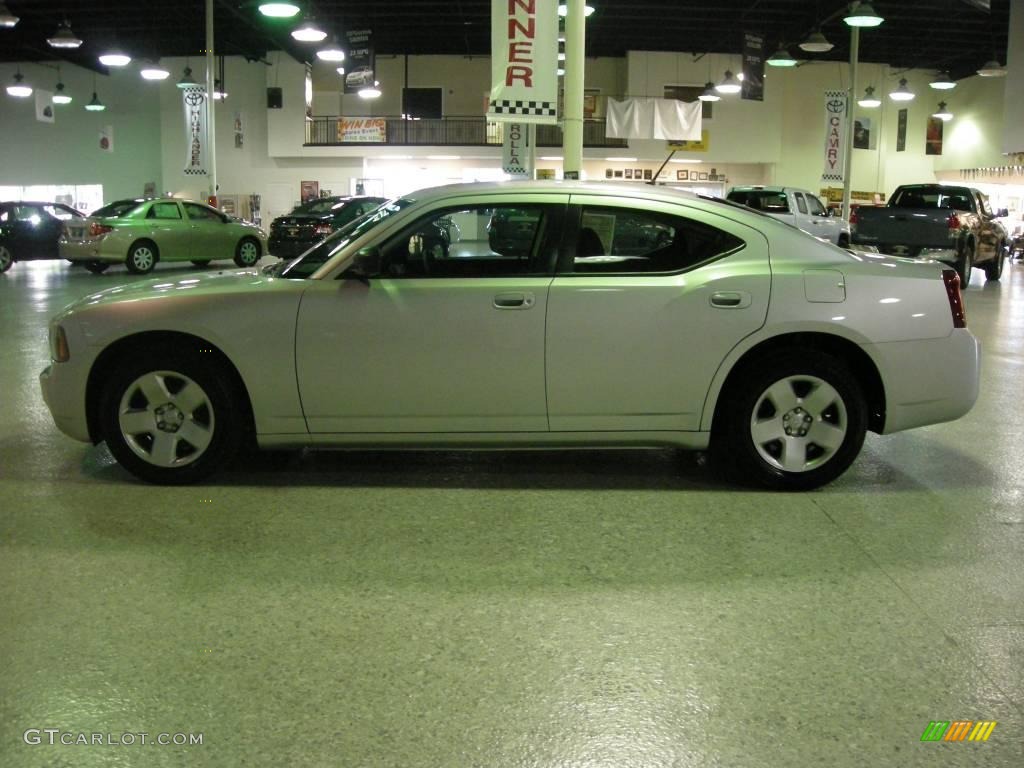 2008 Charger SE - Bright Silver Metallic / Dark Slate Gray photo #1