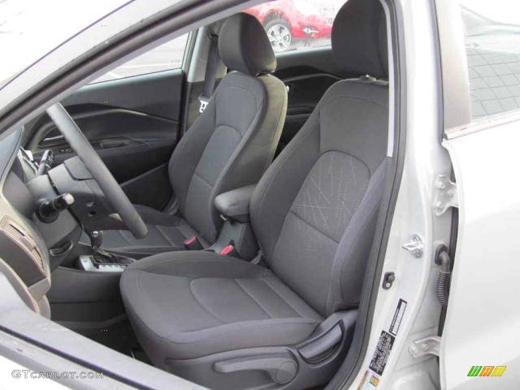 Black Interior 2012 Kia Rio EX Photo #74176795