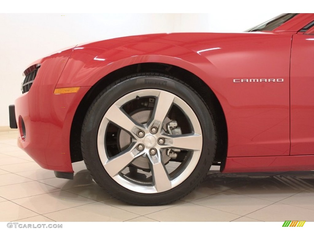 2011 Camaro LT/RS Convertible - Victory Red / Black photo #34