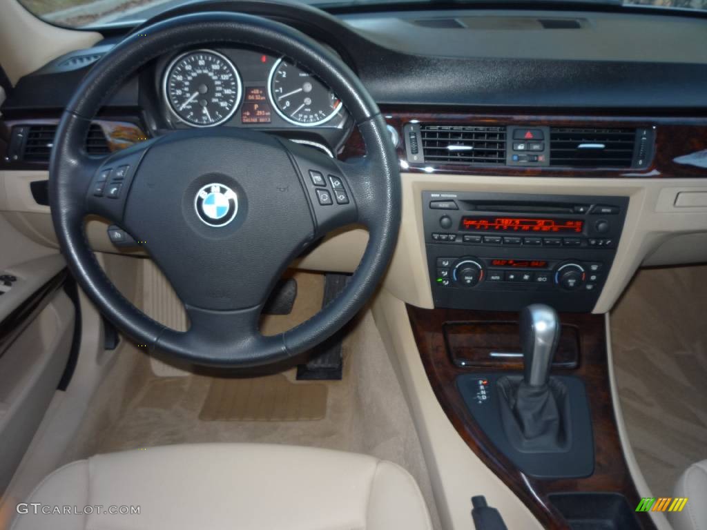 2006 3 Series 325i Sedan - Alpine White / Beige photo #6