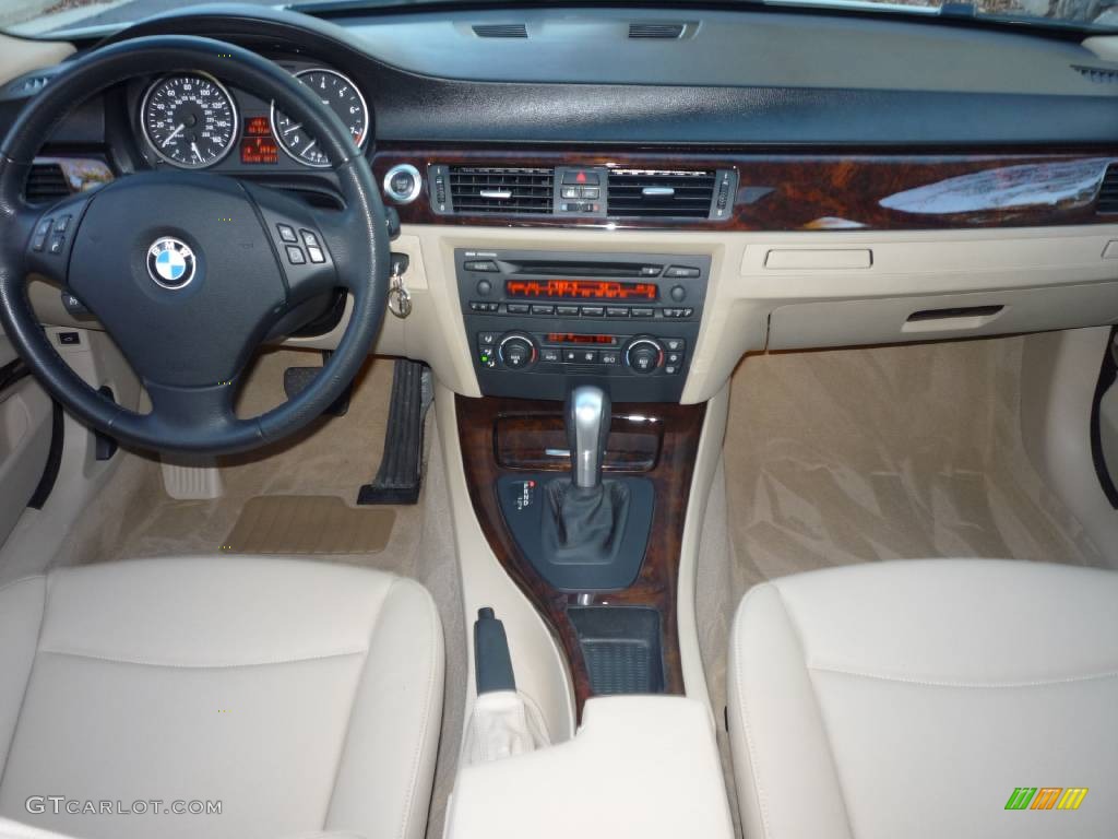 2006 3 Series 325i Sedan - Alpine White / Beige photo #7