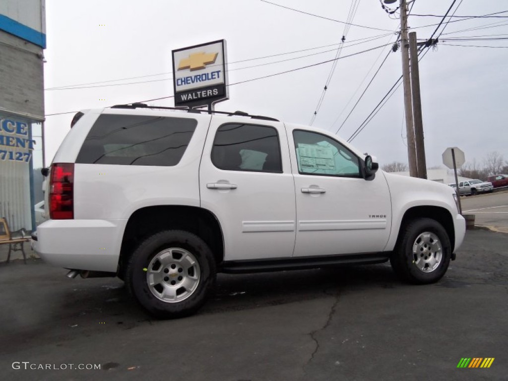 2013 Tahoe LS 4x4 - Summit White / Ebony photo #2