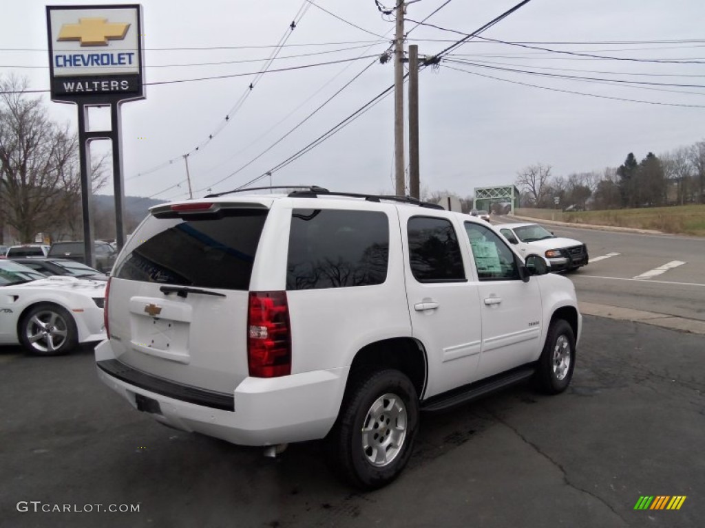 2013 Tahoe LS 4x4 - Summit White / Ebony photo #3