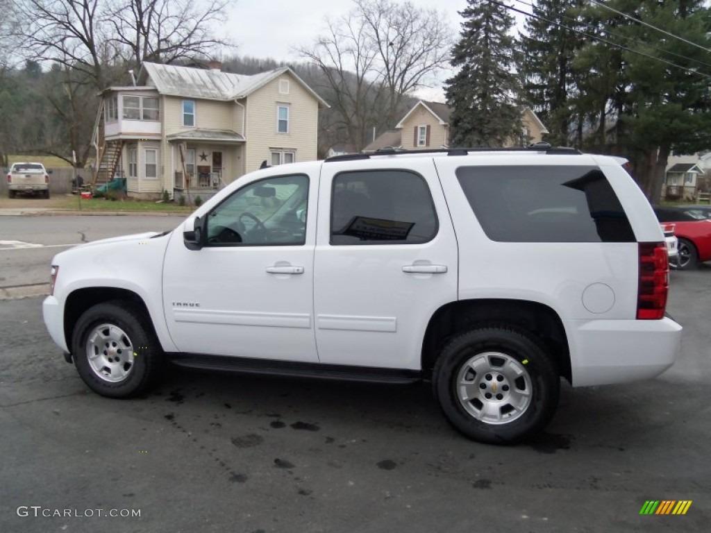 2013 Tahoe LS 4x4 - Summit White / Ebony photo #6