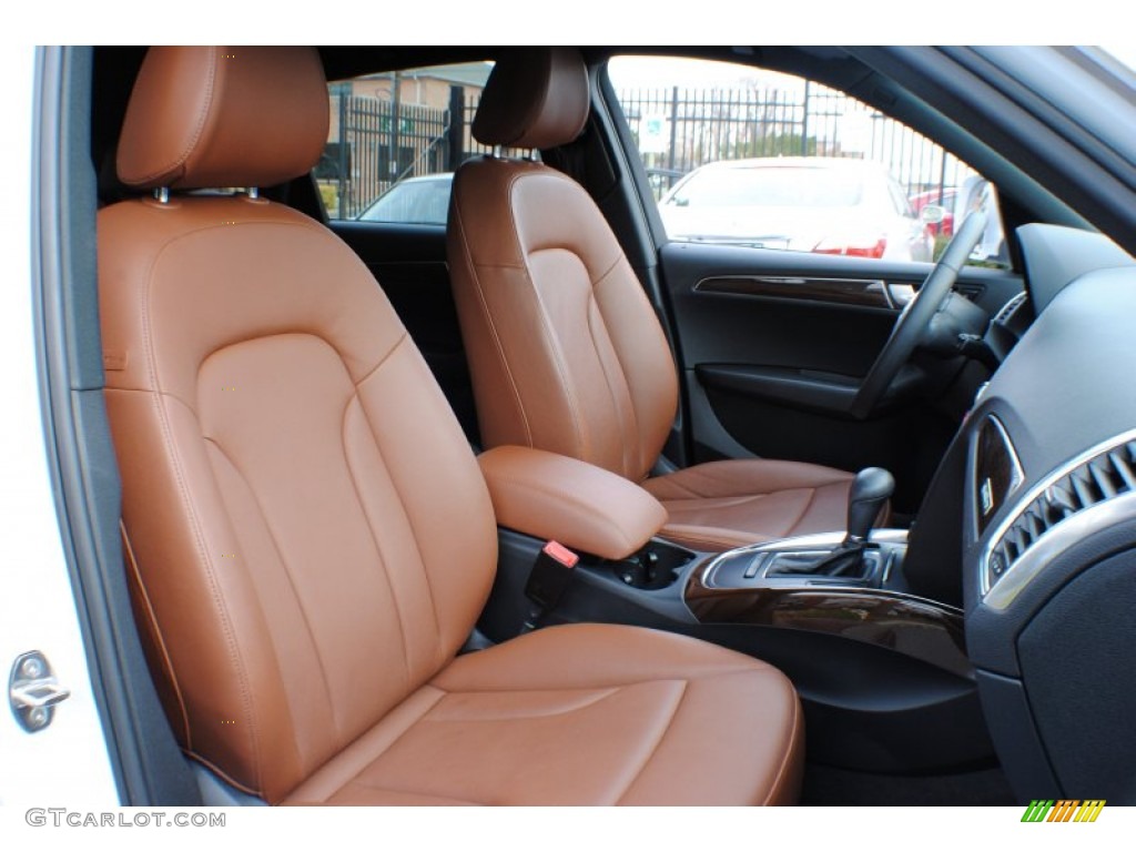 Cinnamon Brown Interior 2012 Audi Q5 2.0 TFSI quattro Photo #74178352