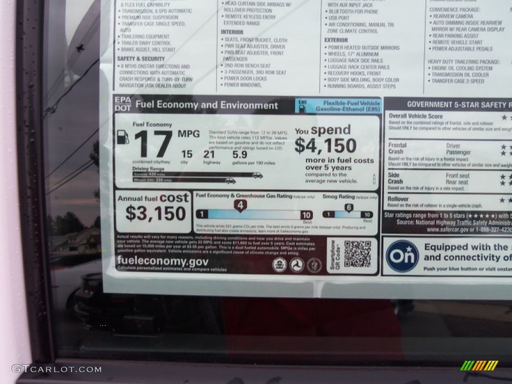 2013 Tahoe LS 4x4 - Summit White / Ebony photo #44