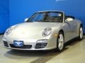 Arctic Silver Metallic - 911 Carrera 4 Cabriolet Photo No. 4