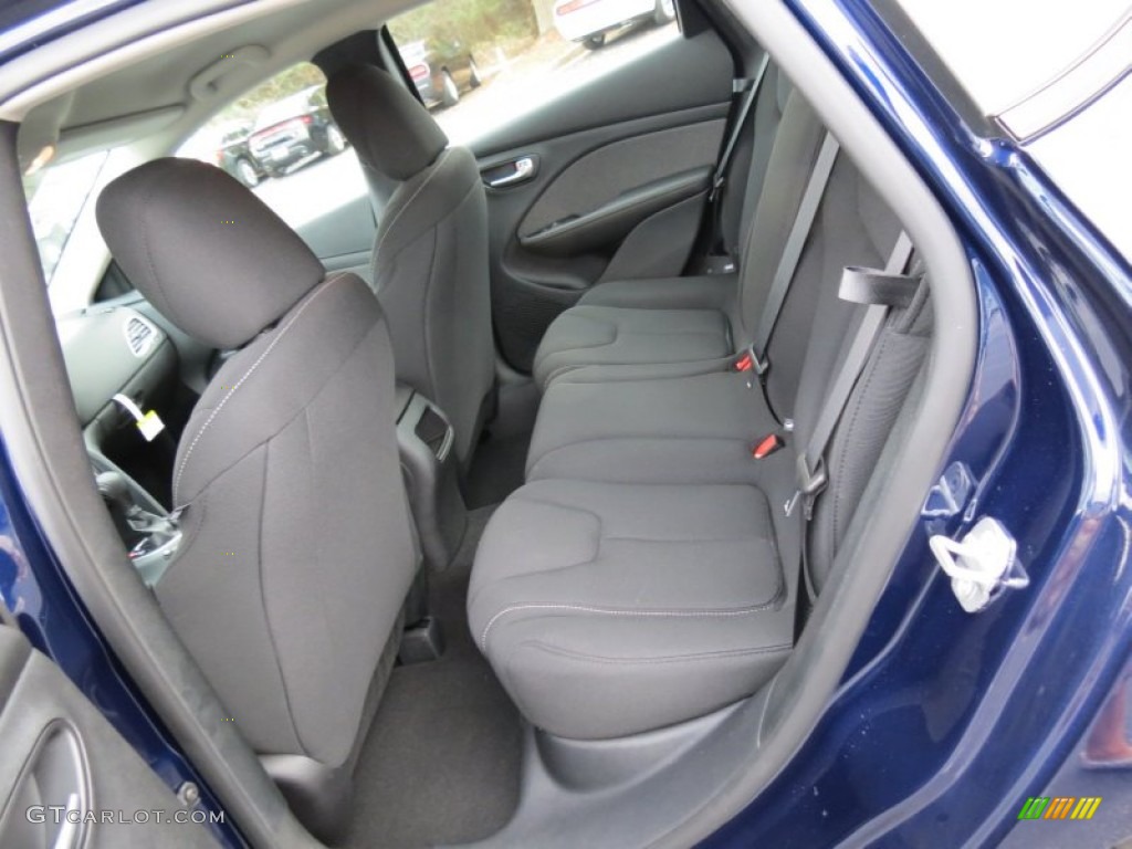 2013 Dart SXT - True Blue Pearl Coat / Black photo #7
