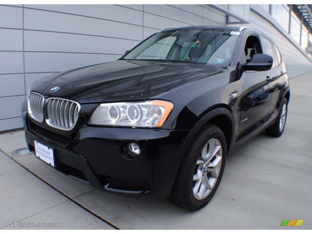 2013 X3 xDrive 35i - Jet Black / Black photo #1