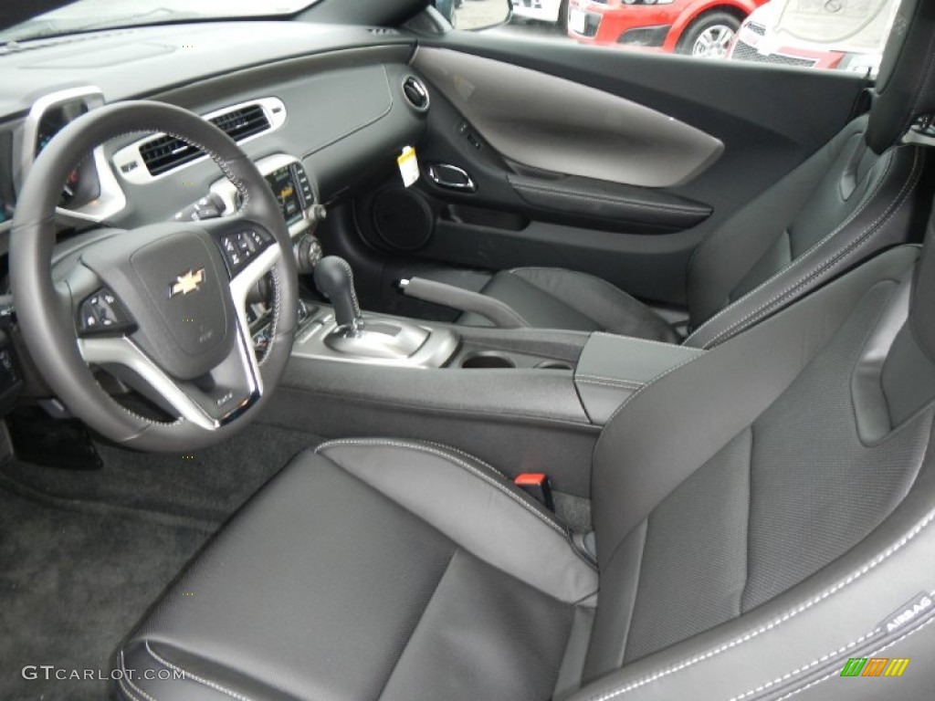 Black Interior 2013 Chevrolet Camaro SS Convertible Photo #74181310