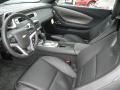 Black 2013 Chevrolet Camaro SS Convertible Interior Color