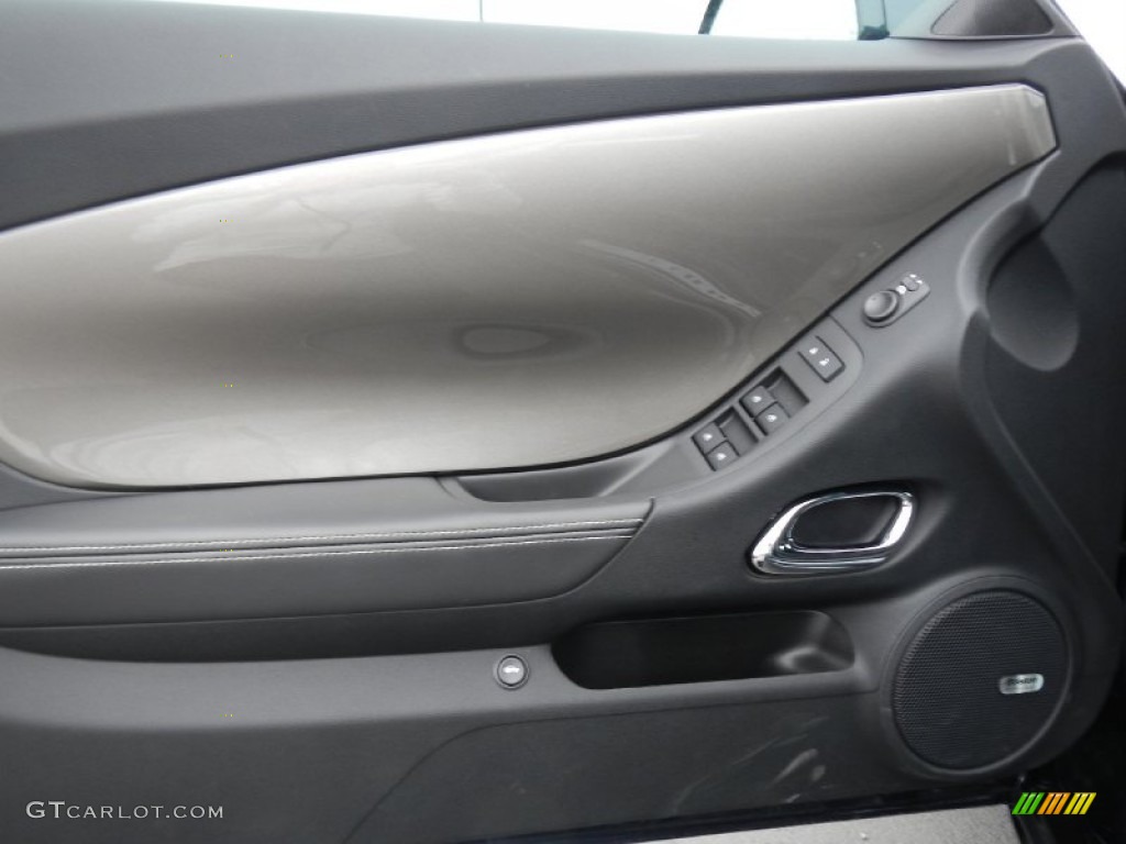 2013 Chevrolet Camaro SS Convertible Black Door Panel Photo #74181333