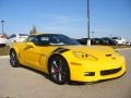 Velocity Yellow 2012 Chevrolet Corvette Grand Sport Coupe Exterior