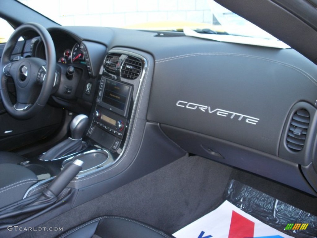 2012 Chevrolet Corvette Grand Sport Coupe Ebony Dashboard Photo #74182108