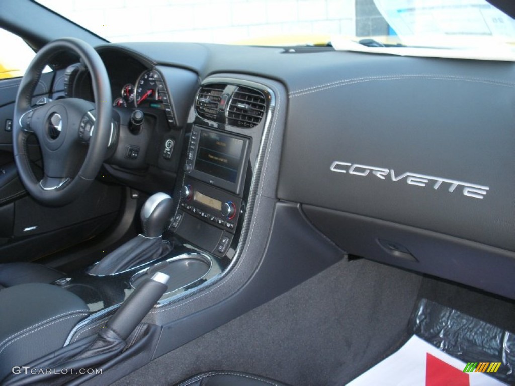 2012 Chevrolet Corvette Grand Sport Coupe Ebony Dashboard Photo #74182135