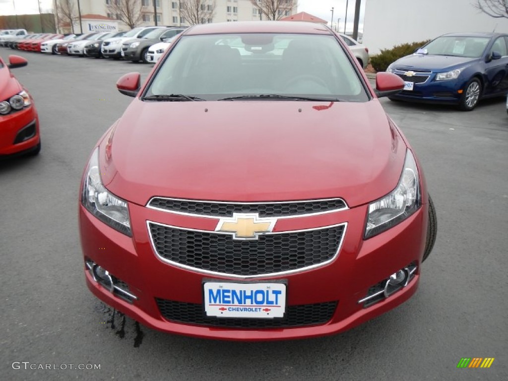 2013 Cruze LT/RS - Crystal Red Metallic Tintcoat / Jet Black photo #1